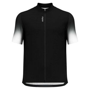 Odlo Mens Gradient Print Slim Cycling Jersey / Black Print